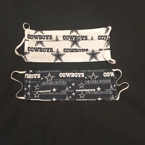 2 adult size face masks. Cowboys